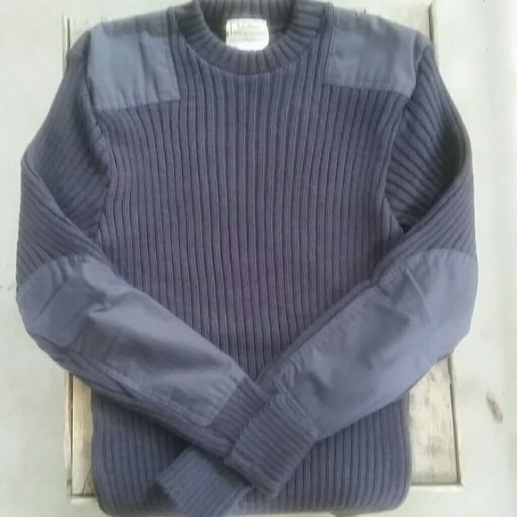 ll bean military sweater